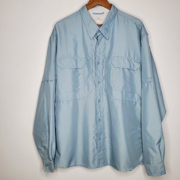 Royal Robbins Men Ripstop Vented Back Button Front Size XXL Fishing Outdoors - Picture 1 of 8